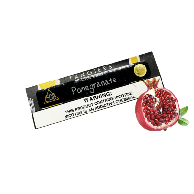 Тютюн Tangiers Noir №50В Pomegranate (Гранат, 100 г) Чорна упаковка