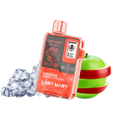 Lost Mary OS12000 Double Apple Ice (Подвійне Яблуко Лід) Одноразовий POD