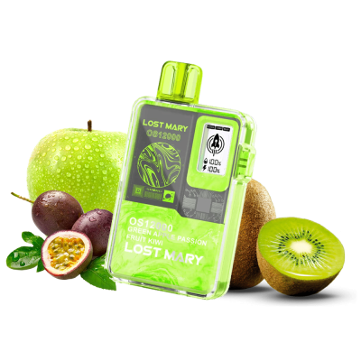 Lost Mary OS12000 Green Apple Passion Fruit Kiwi (Яблуко Маракуйя Ківі) Одноразовий POD