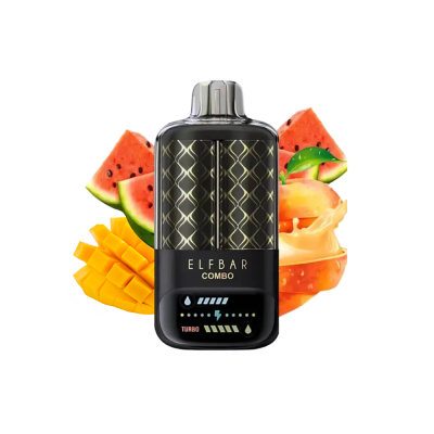 Elf Bar 25000 Combo Peach Mango & Watermelon (Персик Манго Кавун) Одноразовий POD