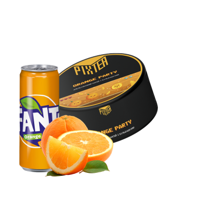 Кальянна чайна суміш Pixtea Orange Party (Оранж Паті, 100 г)