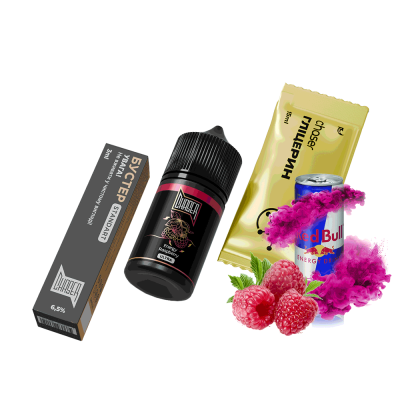 Набор для самозамеса Chaser Black Energy Raspberry Ultra (Малиновый Энергетик, 65 мг, 30 мл) 25336 Набор для самозамеса Chaser Black Energy Raspberry Ultra (Малиновый Энергетик, 65 мг, 30 мл)