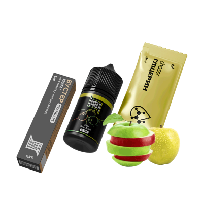 Набір для самозамішування Chaser Black Triple Sour Apple Ultra (Трипл Саур Епл, 65 мг, 30 мл)