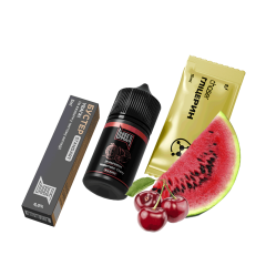 Набір для самозамішування Chaser Black Watermelon Cherry Ultra (Кавун Вишня, 65 мг, 30 мл)