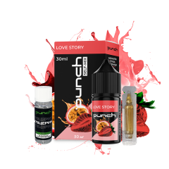 Набір для самозамішування Punch Love story (Груша Полуниця Маракуя, 50 мг, 30 мл)
