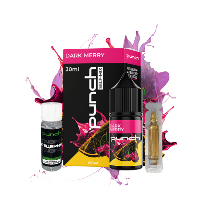 Набір для самозамішування Punch Dark Merry (Апельсин Черешня Холод, 65 мг, 30 мл)