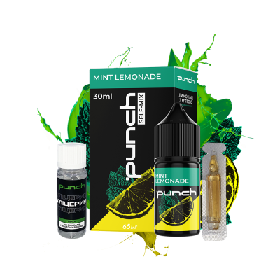 Набір для самозамішування Punch Mint Lemonade (Лимонад М'ята, 65 мг, 30 мл)