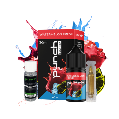 Набір для самозамішування Punch Watermelon Fresh (Кавун Лимон Холод, 65 мг, 30 мл)