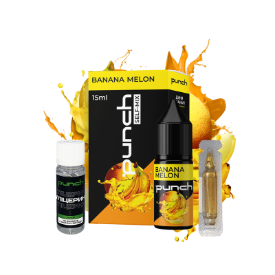 Набір для самозамішування Punch Banana Melon (Банан Диня, 50 мг, 15 мл)
