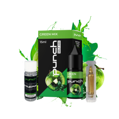 Набір для самозамішування Punch Green Mix (Ківі М'ята Яблуко, 50 мг, 15 мл)