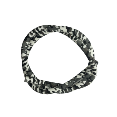Силіконовий шланг для кальяну White Camouflage (Білий Камуфляж)