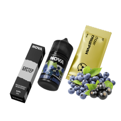 Набір для самозамішування Chaser Nova Blueberry&Currant (Чорниця Смородіна, 65 мг, 30 мл)