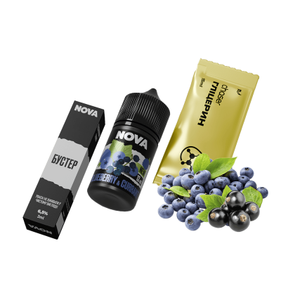 Набір для самозамішування Chaser Nova Blueberry&Currant (Чорниця Смородіна, 65 мг, 30 мл)
