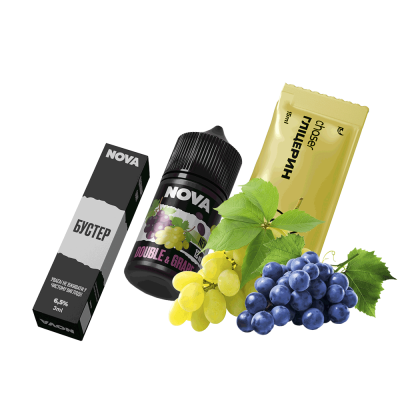 Набір для самозамішування Chaser Nova Double&Grape (Дабл Грейп, 65 мг, 30 мл)