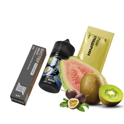 Набір для самозамішування Chaser Lux Kiwi Passion Fruit Guava (Ківі Маракуя Гуава, 65 мг, 30 мл)
