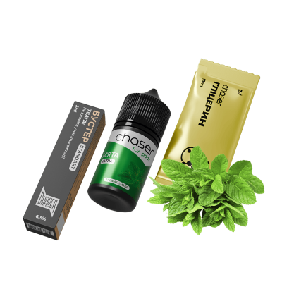 Набір для самозамішування Chaser Mint Ultra (М'ята, 65 мг, 30 мл)