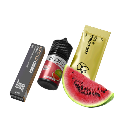 Набір для самозамішування Chaser Watermelon Ultra (Кавун, 65 мг, 30 мл)
