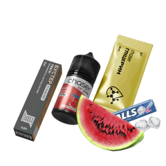 Набор для самозамеса Chaser Watermelon Menthol Ultra (Арбуз Ментол, 65 мг, 30 мл)