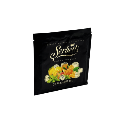 Тютюн Serbetli Citrus Mint Ice (Цитрус М'ята Лід, 100 г)