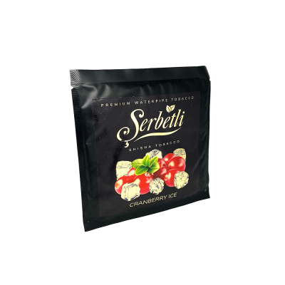 Тютюн Serbetli Cranberry Ice (Журавлина Лід, 100 г)