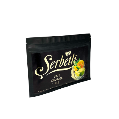 Тютюн Serbetli Lime Orange Ice (Лайм Апельсин Лід, 100 г)