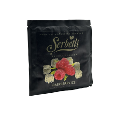 Тютюн Serbetli Raspberry Ice (Малина Лід, 100 г)