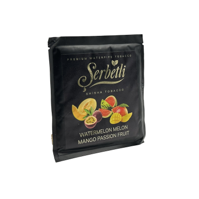 Тютюн Serbetli Watermelon Melon Mango Passion fruit (Кавун Диня Манго Маракуя, 100 г)
