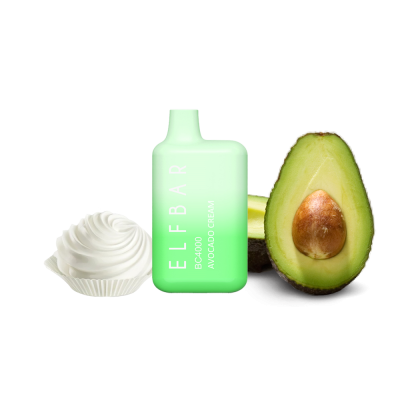 Elf Bar ВС4000 Avocado Cream (Авокадо Сливки) Одноразовый POD
