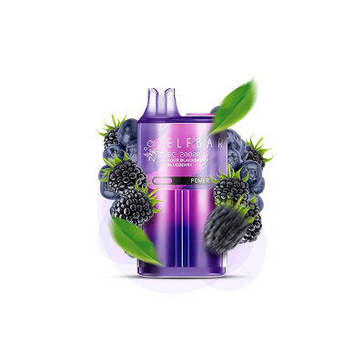 Elf Bar BC20000 Sour Blackberry Blueberry (Кислые Ежевика Черника) Одноразовый POD