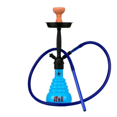 Кальян Amy 4-Stars 410 blue (синій, повний комплект)