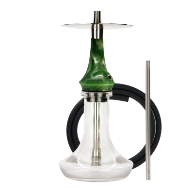 Кальян Totem Hookah Monolit Micra Green Apple (Зелений, повний комплект)