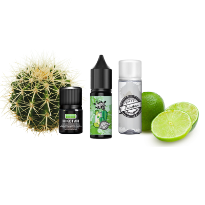 Набір для самозамішування Hype Kit Cactus Lime (Кактус Лайм, 50 мг, 15 мл)