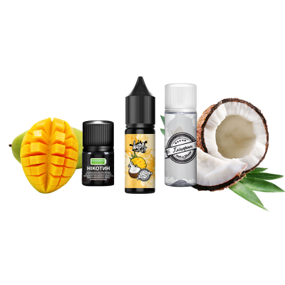 Набір для самозамішування Hype Kit Mango Coconut (Манго Кокос, 50 мг, 15 мл)