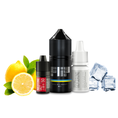 Набір для самозамішування Flip salt Cold Lemon (Крижаний Лимон, 25 мг, 30 мл)