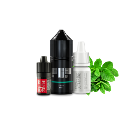 Набор для самозамеса Flip salt Mint (Мята, 25 мг, 30 мл)