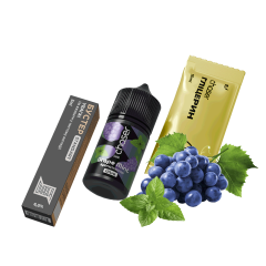 Набір для самозамішування Chaser Lux Grape Mint Ultra (Виноград М'ята, 65 мг, 30 мл)