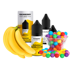Набір для самозамішування Flavorlab Rainberry Juice Banana Bubblegum (Бананова Жуйка, 65 мг, 30 мл)
