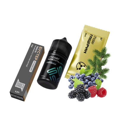 Набір для самозамішування Chaser Special Berry Needles (Ягоди Хвоя, 65 мг, 30 мл)
