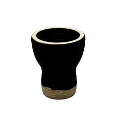 Глиняна чаша GrynBowls Mummy Glaze Black (Чорний)