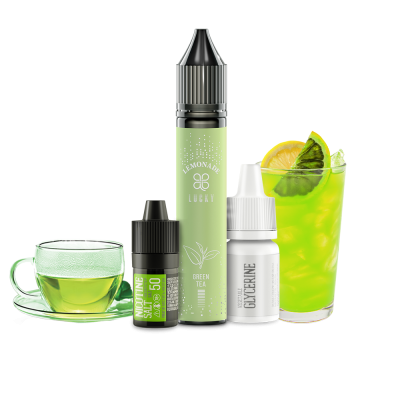 Набор для самозамеса Lucky Green tea Lemonade (Зелёный чай Лимонад, 50 мг, 30 мл)