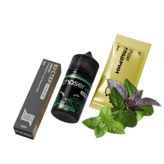 Набір для самозамішування Chaser Mix Basil Mint Ultra (Базилік М'ята, 65 мг, 30 мл)