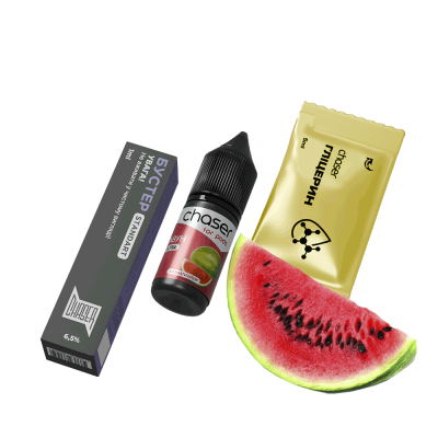 Набор для самозамеса Chaser Watermelon Balance (Арбуз, 65 мг, 10 мл)