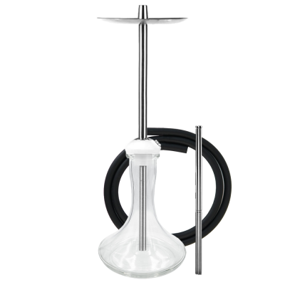 Кальян PALKA Lite White Base (металік, білий, повний комплект)