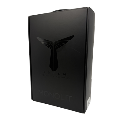 Кальян Totem Hookah Monolit Ultra Wood Cherry (червоний, повний комплект)