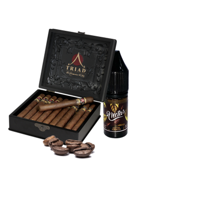 Рідина Nectar Coffee Tobacco (Кава Тютюн, 50 мг, 10 мл)