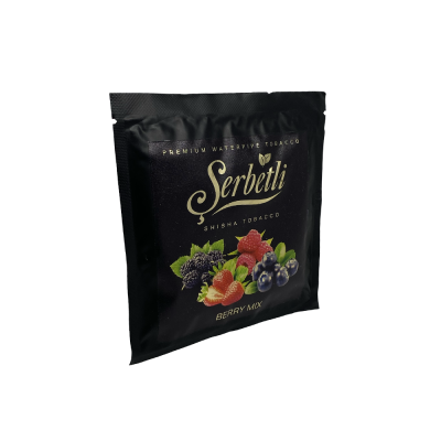 Тютюн Serbetli berry mix (ягідний мікс, 100 г)