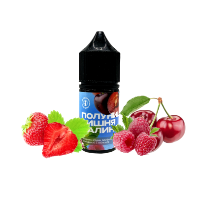 Рідина 420 Liquid Полуниця Вишня Малина (50 мг, 30 мл)