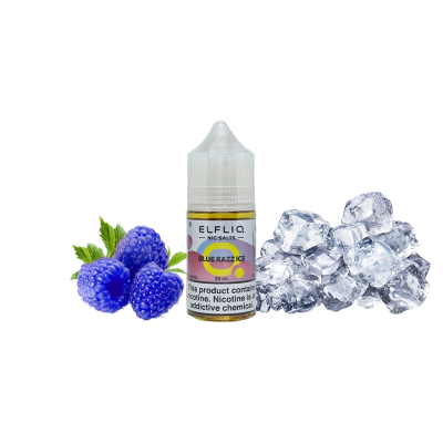Рідина Elfliq Blue Razz Ice (Блю Разз Айс, 50 мг, 30 мл)