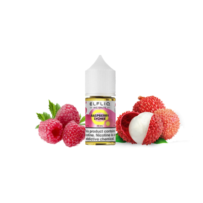 Жидкость Elfliq Raspberry Lychee (Малина Личи, 50 мг, 30 мл)