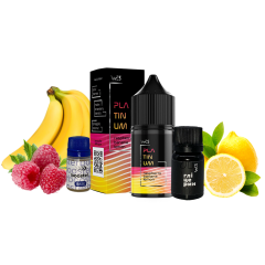 Набір для самозамішування WES Platinum Raspberry Banana Lemon (Малина Банан Лимон, 50 мг, 30 мл)